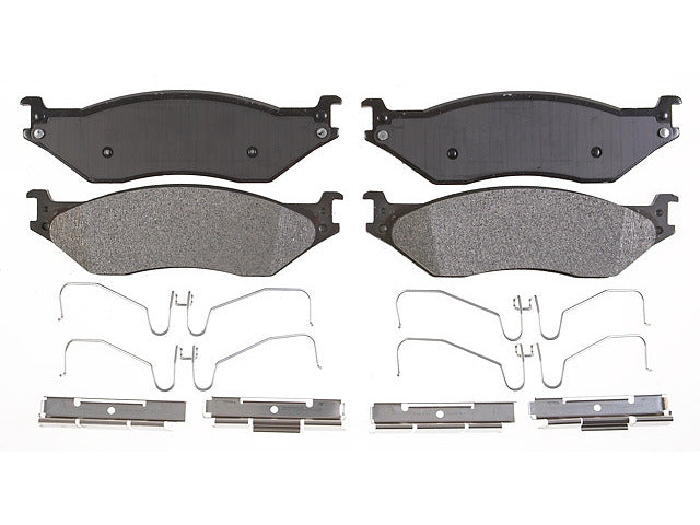 Raybestos Brakes Disc Brake Pad Set P/N:PGD1066M Fits: Fleetwood Bounder, Fleetwood Bounder Anniversary Edition, Fleetwood Bounder Classic, Fleetwood Flair, Fleetwood Flair Lxe, Fleetwood Fortis, Fleetwood Southwind, Ford F-450 Super Duty - Image 1