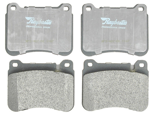 Raybestos Brakes Disc Brake Pad Set P/N:PGD1121M Fits: Mercedes-benz C230 07-05, Mercedes-benz C320 05-04, Mercedes-benz Clk350 08-06, Mercedes-benz Slk300 2011, Mercedes-benz Slk350 11-06 - Image 1