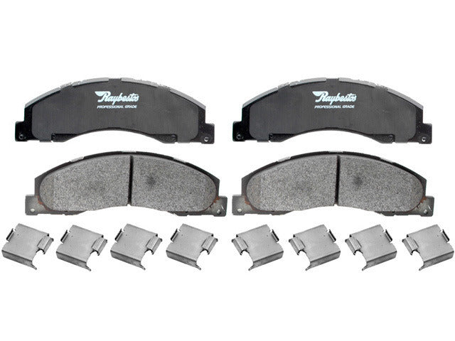 Raybestos Brakes Disc Brake Pad Set P/N:PGD1328M Fits: Ford E-150 14-08, Ford E-150 Econoline 2008, Ford E-250 14-08, Ford E-350 Super Duty 19-08, Ford E-350 Super Duty 25-21, Ford E-450 Super Duty 19-08, Ford E-450 Super Duty 23-21 - Image 1