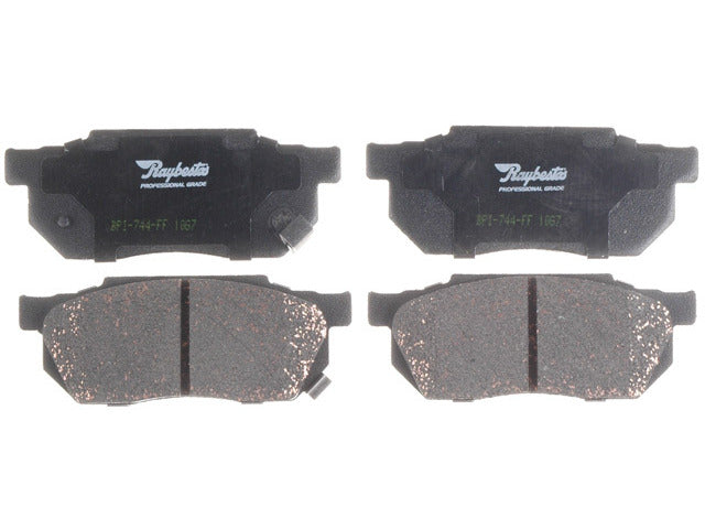 Raybestos Brakes Disc Brake Pad Set P/N:PGD256C Fits: Honda Civic 87-84, Honda Crx 91-88, Honda Ev Plus 99-98, Honda Insight 06-01, Honda Prelude 87-83, Honda Wagovan 1984, Honda Wagovan 87-86 - Image 1