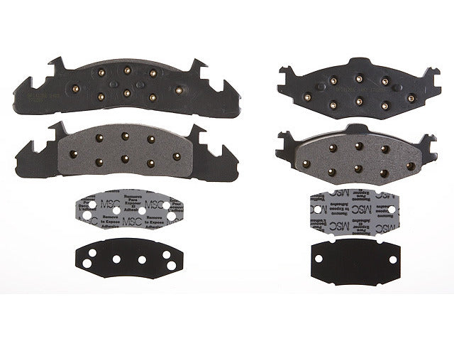 Raybestos Brakes Disc Brake Pad Set P/N:PGD259M Fits: Chrysler TOWN &amp; COUNTRY 1990, Dodge Caravan 90-84, Dodge Grand Caravan 90-87, Dodge Mini Ram 88-84, Plymouth Grand Voyager 90-88, Plymouth Voyager 90-84 - Image 1