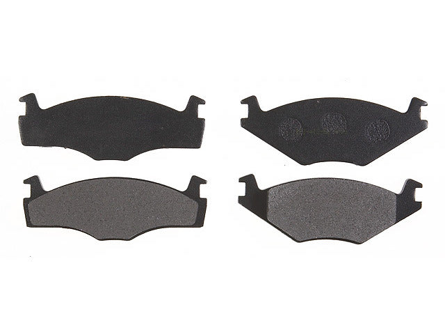 Raybestos Brakes Disc Brake Pad Set P/N:PGD280BM Fits: Volkswagen Cabriolet 93-91, Volkswagen Jetta 1992, Volkswagen Quantum 84-83, Volkswagen Rabbit Convertible 84-83, Volkswagen Scirocco 85-84 - Image 1