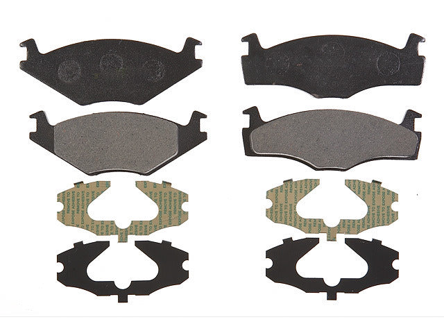 Raybestos Brakes Disc Brake Pad Set P/N:PGD280M Fits: Volkswagen Golf 95-85, Volkswagen Jetta 95-85, Volkswagen Quantum 88-85, Volkswagen Rabbit 1983, Volkswagen Scirocco 1989 - Image 1