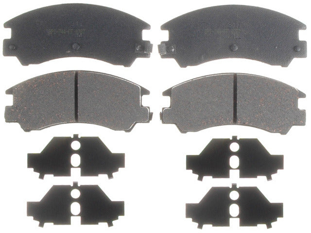 Raybestos Brakes Disc Brake Pad Set P/N:PGD311C Fits: Subaru Dl 89-85, Subaru Gl 89-85, Subaru Gl-10 89-85, Subaru Loyale 94-90, Subaru Rx 89-85, Subaru Standard 87-85, Subaru Xt 91-85 - Image 1