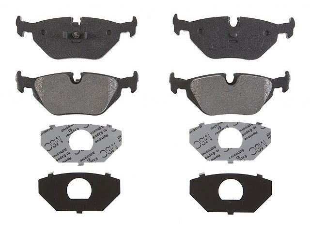 Raybestos Brakes Disc Brake Pad Set P/N:PGD396M Fits: BMW 318i, BMW 318is, BMW 320i, BMW 325i, BMW 325is, BMW 328i, BMW 525i, BMW 525it, BMW 528i - Image 1