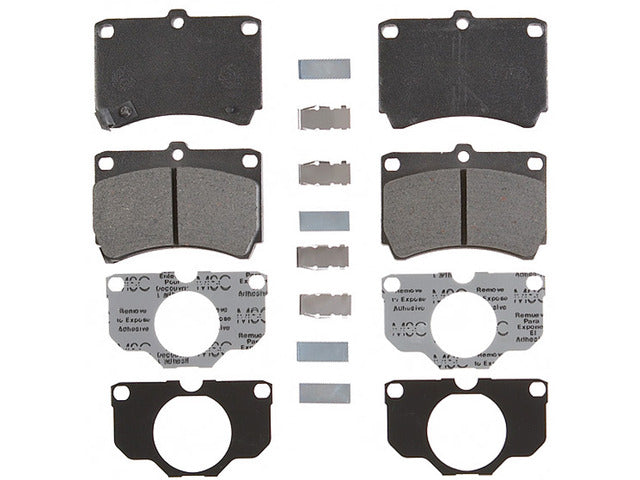 Raybestos Brakes Disc Brake Pad Set P/N:PGD466M Fits: Ford Aspire 97-94, Ford Escort 93-91, Mazda 323 95-90, Mazda Protege 98-90 - Image 1