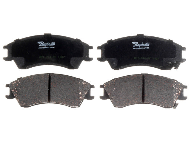 Raybestos Brakes Disc Brake Pad Set P/N:PGD498C Fits: Hyundai Accent 06-02, Subaru Justy 95-90 - Image 1