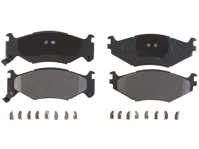 Raybestos Brakes Disc Brake Pad Set P/N:PGD522M Fits: Chrysler Daytona, Chrysler Lebaron, Chrysler TOWN &amp; COUNTRY, Dodge Caravan, Dodge Daytona, Dodge Grand Caravan, Dodge Spirit, Plymouth Acclaim, Plymouth Grand Voyager, Plymouth Voyager - Image 1