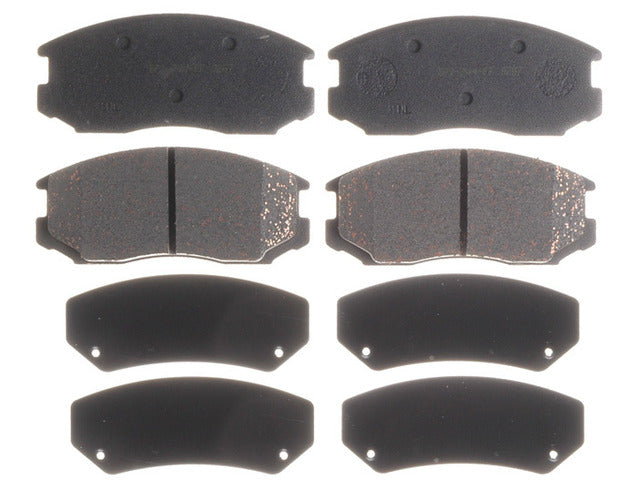 Raybestos Brakes Disc Brake Pad Set P/N:PGD602C Fits: Dodge Colt 95-93, Eagle Summit 96-93, Mitsubishi Mirage 00-93, Plymouth Colt 94-93 - Image 1