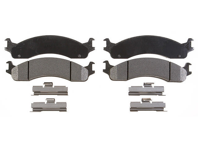 Raybestos Brakes Disc Brake Pad Set P/N:PGD655M Fits: Ford E-250, Ford E-250 Econoline, Ford E-350 Club Wagon, Ford E-350 Econoline, Ford E-350 Econoline Club Wagon, Ford E-350 Super Duty, Ford E-450 Econoline Super Duty, Ford E-450 Super Duty - Image 1