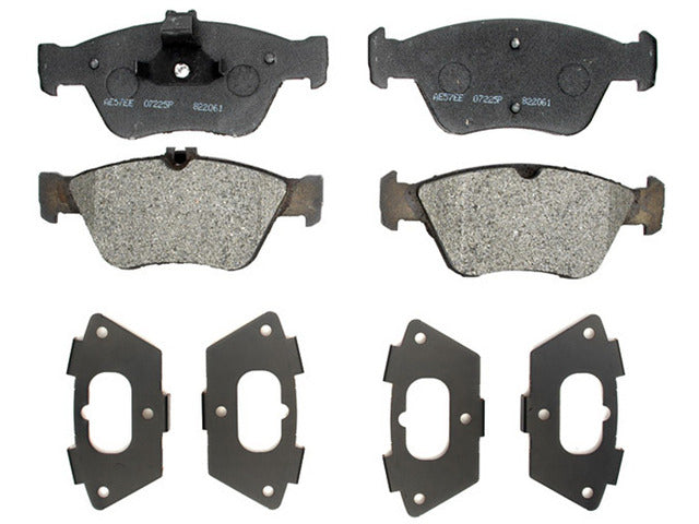 Raybestos Brakes Disc Brake Pad Set P/N:PGD710M Fits: Mercedes-benz C230 00-99, Mercedes-benz C280 00-96, Mercedes-benz E300 97-96, Mercedes-benz Slk230 04-98 - Image 1