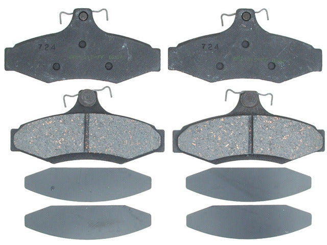 Raybestos Brakes Disc Brake Pad Set P/N:PGD724C Fits: Daewoo Leganza 02-99, Daewoo Nubira 02-99, Mitsubishi Diamante 04-97 - Image 1