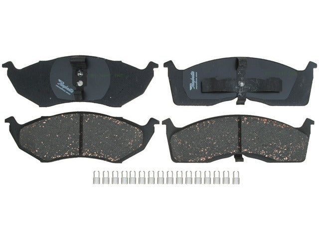 Raybestos Brakes Disc Brake Pad Set P/N:PGD730C Fits: Chrysler 300m, Chrysler Concorde, Chrysler Grand Voyager, Chrysler Intrepid, Chrysler Lhs, Chrysler New Yorker, Chrysler Prowler, Chrysler TOWN &amp; COUNTRY - Image 1