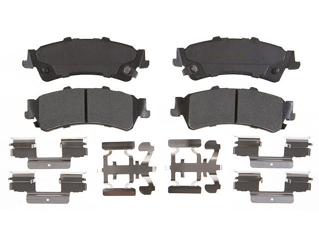 Raybestos Brakes Disc Brake Pad Set P/N:PGD792M Fits: Cadillac 60 Special, Cadillac Deville, Cadillac Dts, Chevrolet Astro, Chevrolet Silverado 1500, Chevrolet Silverado 1500 Classic, Chevrolet Suburban 1500, Chevrolet Tahoe, GMC C3500, GMC Safari - Image 1