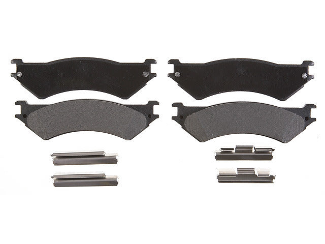 Raybestos Brakes Disc Brake Pad Set P/N:PGD802M Fits: Ford E-150, Ford E-150 Econoline, Ford E-250, Ford E-250 Econoline, Ford E-350 Club Wagon, Ford E-350 Econoline, Ford E-350 Econoline Club Wagon, Ford E-350 Super Duty - Image 1