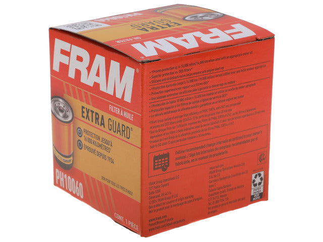 FRAM Engine Oil Filter P/N:PH10060 Fits: Alfa Romeo Giulia, Alfa Romeo Stelvio, Buick Allure, Buick Enclave, Buick Lacrosse, Buick Rainier, Cadillac Cts, Cadillac Escalade, Cadillac Escalade Esv - Image 1