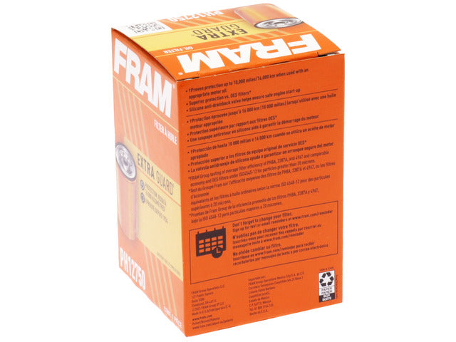 FRAM Engine Oil Filter P/N:PH12750 Fits: Buick Enclave, Buick Lacrosse, Buick Regal Sportback, Cadillac Ats, Cadillac Ct6, Cadillac Cts, Cadillac Xt5, Cadillac Xt6, Chevrolet Blazer, Chevrolet Camaro, Chevrolet Traverse, GMC Acadia - Image 1