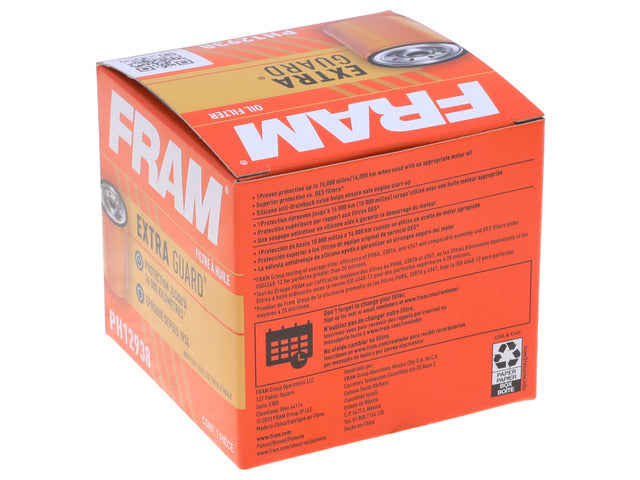 FRAM Engine Oil Filter P/N:PH12938 Fits: Alfa Romeo Tonale 25-24, Dodge Hornet 25-24, Fiat 500x 23-19, Jeep Renegade 23-19 - Image 1