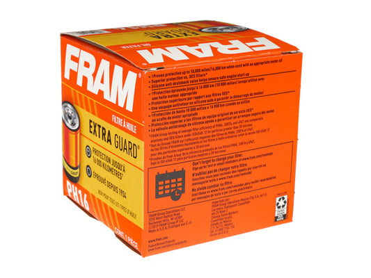FRAM Engine Oil Filter P/N:PH16 Fits: Alfa Romeo 164, Alfa Romeo Milano, Alfa Romeo Spider, Austin Marina, Chrysler 300m, Chrysler Cirrus, Chrysler Concorde, Chrysler Cordoba, Chrysler Fifth Avenue, Chrysler Grand Voyager - Image 1