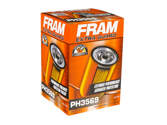 FRAM Engine Oil Filter P/N:PH3569 Fits: Audi 4000, Audi 5000, Audi A4, Audi A4 Quattro, Volkswagen Dasher, Volkswagen Golf, Volkswagen Jetta, Volkswagen Passat, Volkswagen Quantum, Volkswagen Rabbit - Image 3