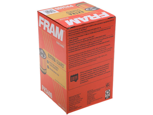 FRAM Engine Oil Filter P/N:PH3600 Fits: Chrysler Pt Cruiser, Dodge Dakota, Dodge Durango, Dodge Neon, Dodge Nitro, Dodge Ram 1500, Ford Aerostar, Ford Courier, Ford E-150, Ford E-150 Club Wagon - Image 1