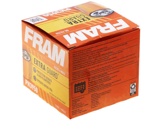 FRAM Engine Oil Filter P/N:PH3950 Fits: Buick Opel, Chevrolet Luv, Chevrolet S10, Chevrolet S10 Blazer, Chrysler Conquest, Chrysler E Class, Chrysler Executive Limousine, Chrysler Executive Sedan, Chrysler Lebaron, Chrysler New Yorker - Image 1