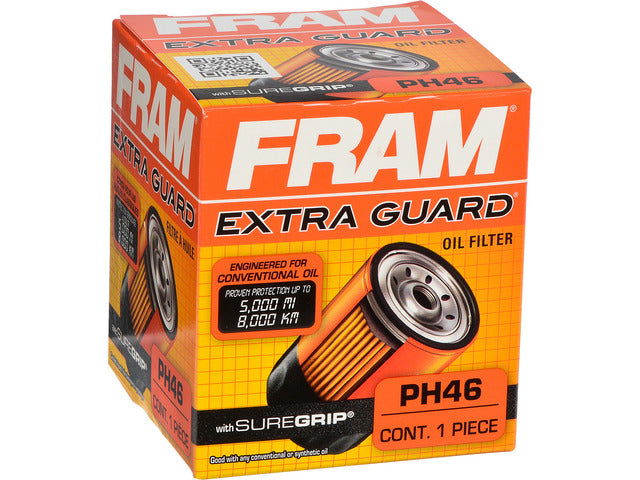 FRAM Engine Oil Filter,Turbocharger Oil Filter P/N:PH46 Fits: Audi 5000 1988, Audi 5000 86-80, Audi 5000 Quattro 88-86, Audi Quattro 1984, Nissan 1300 73-72, Nissan 210 82-79, Nissan 310 82-79, Nissan B210 78-74, Nissan F10 78-76 - Image 2
