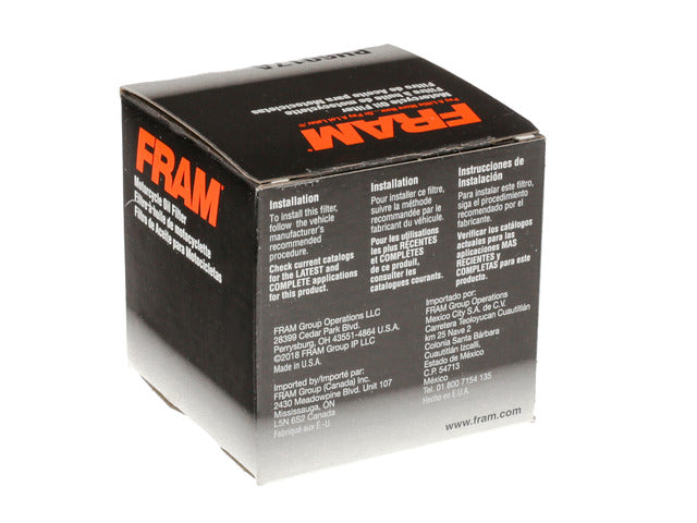 FRAM Engine Oil Filter P/N:PH6017A Fits: Arctic Cat 650 4x4 Auto, Arctic Cat 650 4x4 Auto Le, Arctic Cat 650 V-2 4x4 Auto, Arctic Cat 650 V-2 4x4 Auto Le/ts, Arctic Cat 650 V-2 4x4 Auto Mrp, Honda Aquatrax F-12, Honda Aquatrax F-12x - Image 1