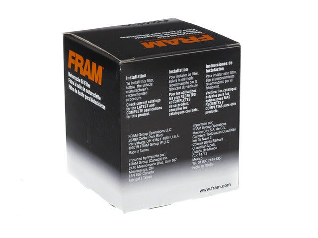FRAM Engine Oil Filter P/N:PH6065B Fits: Buell Rr1200, Buell Rs1200, Buell Rss1200, Buell S1 Lightning, Buell S2 Thunderbolt, Buell S2t Thunderbolt, Buell S3 Thunderbolt, Buell S3t Thunderbolt, Buell X1 Lightning, Harley-davidson Fld Switchback - Image 1
