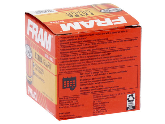 FRAM Engine Oil Filter P/N:PH6607 Fits: Alfa Romeo 156, Chevrolet City Express, Dodge Attitude, Ford Aspire, Ford Escort, Honda Civic, Honda Ctx700, Honda Ctx700n, Honda Insight, Honda Nsa700 Dn-01 - Image 1