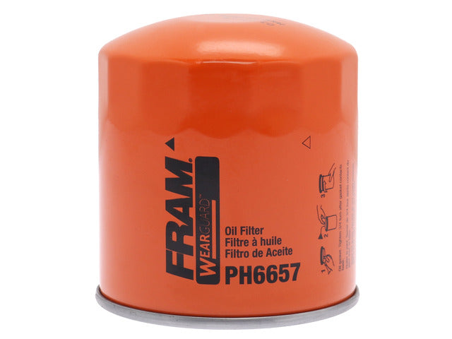FRAM Engine Oil Filter P/N:PH6657 Fits: Mitsubishi Fuso Fe 91-87, Mitsubishi Fuso Fg 91-90, Mitsubishi Fuso Fh 92-88 - Image 2