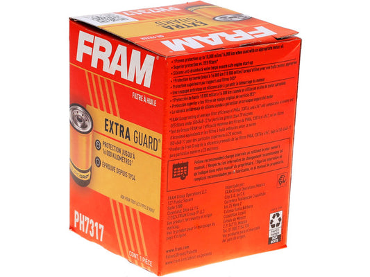 FRAM Engine Oil Filter P/N:PH7317 Fits: Acura Adx, Acura Csx, Acura El, Acura Ilx, Acura Integra, Acura Mdx, Acura Rdx, Acura Rl, Acura Rlx - Image 1