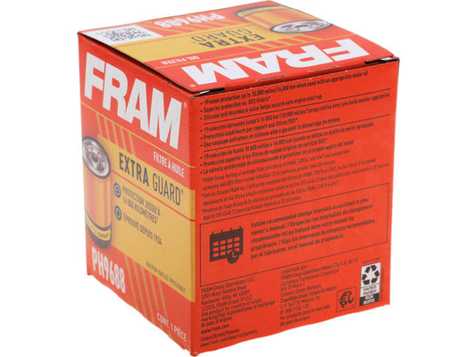 FRAM Engine Oil Filter,Transmission Oil Filter P/N:PH9688 Fits: Acura Cl, Acura El, Acura Integra, Acura Mdx, Acura Rl, Acura Slx, Acura Tl, Acura Vigor, Asuna Sunfire - Image 1