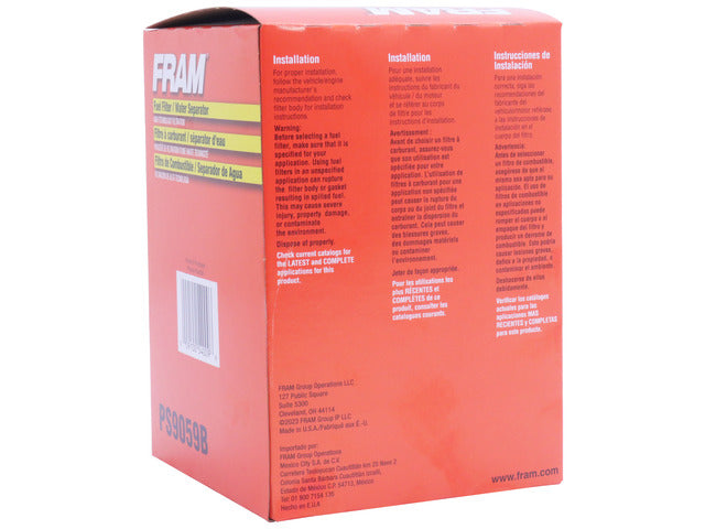 FRAM Fuel Filter P/N:PS9059B Fits: Chevrolet C4500 Kodiak, Chevrolet C5500 Kodiak, Chevrolet Express 2500, Chevrolet Express 3500, Chevrolet Express 4500, Chevrolet Silverado 2500 Hd, Chevrolet Silverado 2500 Hd Classic, Chevrolet Silverado 3500 - Image 1