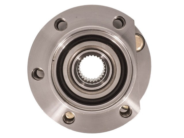 Power Train Wheel Bearing and Hub Assembly P/N:PT512125 Fits: Chrysler TOWN &amp; COUNTRY 95-92, Dodge Caravan 94-91, Dodge Grand Caravan 95-91, Plymouth Grand Voyager 95-91, Plymouth Voyager 93-91 - Image 1