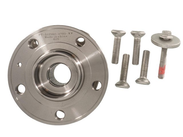Power Train Wheel Bearing and Hub Assembly P/N:PT512592 Fits: Volvo S60 24-19, Volvo S90 19-17, Volvo V60 21-19, Volvo V90 19-18, Volvo Xc60 20-19, Volvo Xc90 20-16 - Image 4