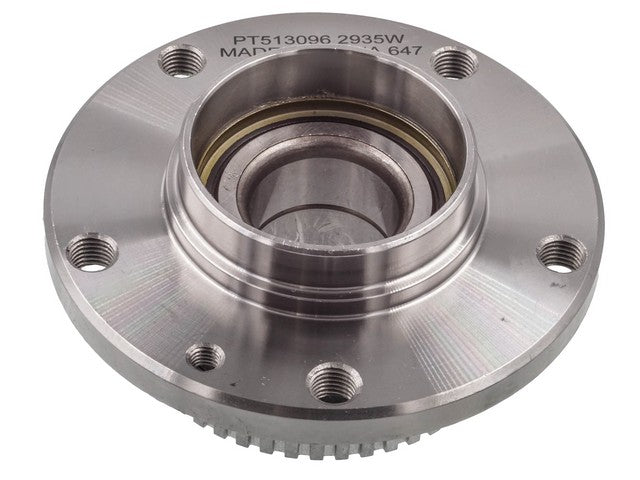 Power Train Wheel Bearing and Hub Assembly P/N:PT513096 Fits: BMW 525i 91-89, BMW 535i 91-89, BMW 735i 91-87, BMW 735il 91-88, BMW 750il 91-88, BMW 850i 92-91 - Image 1