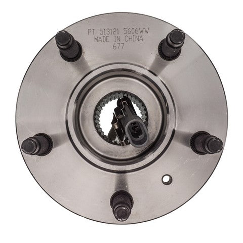 Power Train Wheel Bearing and Hub Assembly P/N:PT513121 Fits: Buick Century, Buick Lesabre, Buick Park Avenue, Buick Regal, Buick Rendezvous, Buick Riviera, Cadillac Deville, Cadillac Eldorado, Cadillac Seville, Chevrolet Impala - Image 3
