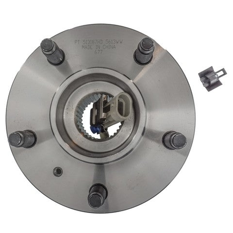 Power Train Wheel Bearing and Hub Assembly P/N:PT513187HD Fits: Buick Rendezvous 07-02, Chevrolet Venture 04-02, Oldsmobile Silhouette 04-02, Pontiac Aztek 05-01, Pontiac Montana 05-01 - Image 1