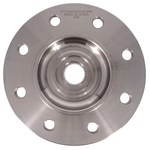 Power Train Wheel Bearing and Hub Assembly P/N:PT515018 Fits: Chevrolet K2500 94-88, Chevrolet K2500 Suburban 94-92, Chevrolet K3500 94-88, GMC K2500 94-88, GMC K2500 Suburban 94-92, GMC K3500 94-88 - Image 2