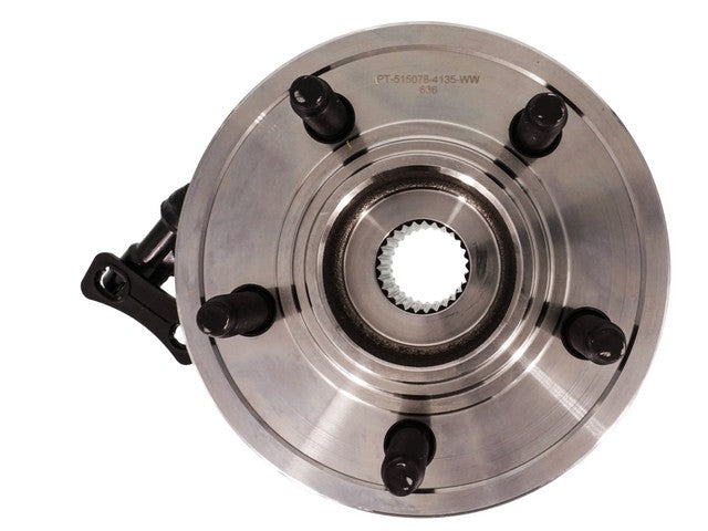 Power Train Wheel Bearing and Hub Assembly P/N:PT515078 Fits: Ford Explorer 10-06, Ford Explorer Sport Trac 10-07, Mercury Mountaineer 10-06 - Image 1