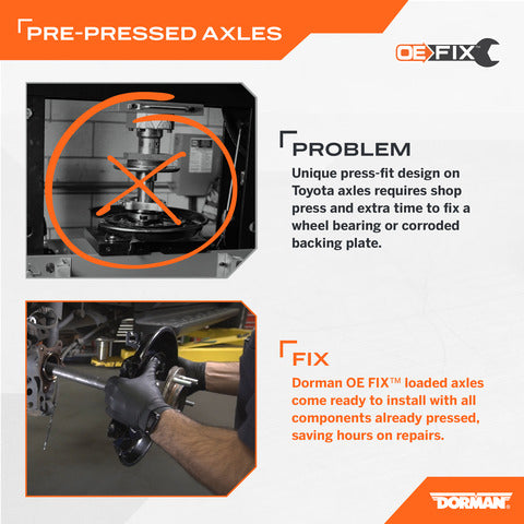 Dorman - OE Solutions Ensamble del Árbol del Eje Impulsor P/N:926-147 Fits: Toyota Tundra 06-00 - Image 5