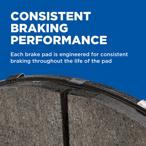 Wagner Brake Disc Brake Pad Set P/N:ZD970 Fits: Ford Focus 04-02, Ford Transit Connect 13-10 - Image 4