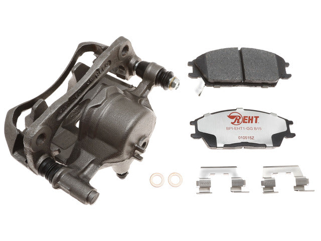 Raybestos Brakes Disc Brake Caliper P/N:RC10019 Fits: Hyundai Accent 05-01, Hyundai Excel 94-90, Hyundai Scoupe 1991, Hyundai Scoupe 95-93, Mitsubishi Precis 94-90 - Image 1