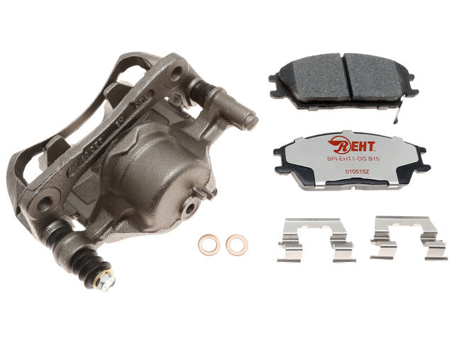 Raybestos Brakes Disc Brake Caliper P/N:RC10020 Fits: Hyundai Accent 05-01, Hyundai Excel 94-90, Hyundai Scoupe 1991, Hyundai Scoupe 95-93, Mitsubishi Precis 94-90 - Image 1
