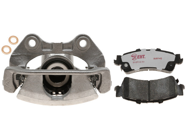 Raybestos Brakes Disc Brake Caliper P/N:RC11035QS Fits: Cadillac Deville 02-00, Chevrolet Astro 05-03, Chevrolet Silverado 1500 02-99, Chevrolet Tahoe 01-00, GMC Safari 05-03, GMC Sierra 1500 02-99, GMC Yukon 01-00 - Image 1