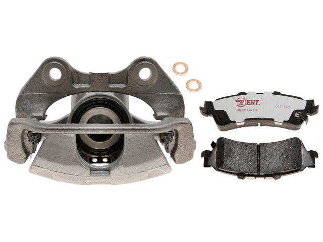 Raybestos Brakes Disc Brake Caliper P/N:RC11036QS Fits: Cadillac Deville 02-00, Chevrolet Astro 05-03, Chevrolet Silverado 1500 02-99, Chevrolet Tahoe 01-00, GMC Safari 05-03, GMC Sierra 1500 02-99, GMC Yukon 01-00 - Image 1