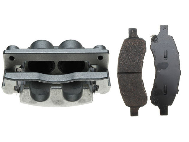 Raybestos Brakes Disc Brake Caliper P/N:RC11891 Fits: Buick Enclave, Buick Rainier, Chevrolet Trailblazer, Chevrolet Trailblazer Ext, Chevrolet Traverse, GMC Acadia, GMC Acadia Limited, GMC Envoy, GMC Envoy Xl, Saab 9-7x, Saturn Outlook - Image 1