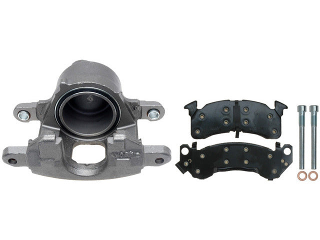 Raybestos Brakes Disc Brake Caliper P/N:RC12110 Fits: Chevrolet C20, Chevrolet C20 Suburban, Chevrolet C30, Chevrolet G30, Chevrolet K20, Chevrolet K30, Chevrolet P20, Chevrolet P30, Chevrolet R20, Chevrolet R20 Suburban - Image 1