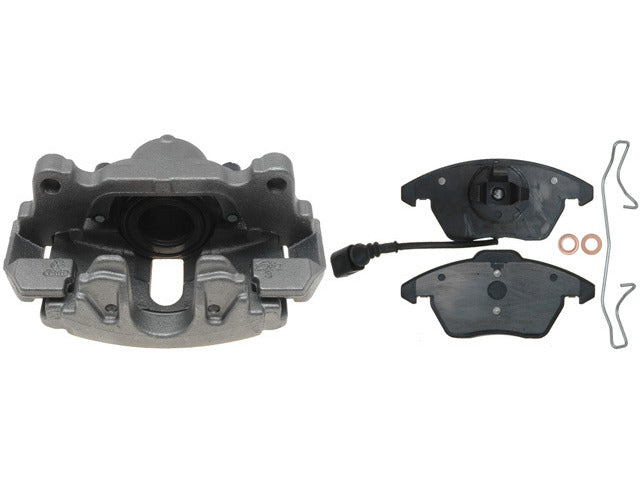 Raybestos Brakes Disc Brake Caliper P/N:RC12215 Fits: Audi A3, Audi Tt, Audi Tt Quattro, Volkswagen Beetle, Volkswagen Golf, Volkswagen Gti, Volkswagen Jetta, Volkswagen Passat, Volkswagen Rabbit - Image 1